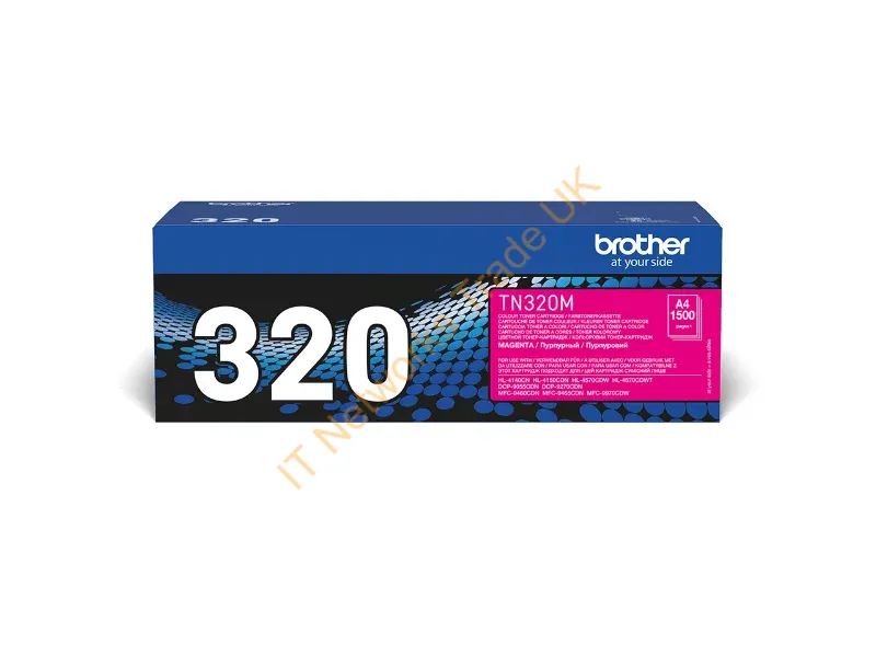 TN320M - Brother TN-320M Toner magenta, 1.5K pages ISO/IEC 19798 for Brother HL-4150/4570