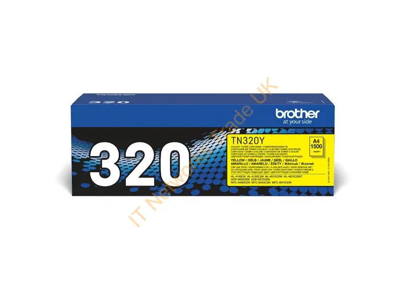 TN320Y - Brother TN-320Y Toner yellow, 1.5K pages ISO/IEC 19798 for Brother HL-4150/4570
