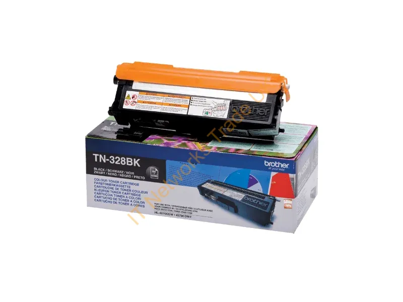 TN328BK - Brother TN-328BK Toner black extra High-Capacity, 6K pages ISO/IEC 19798 for Brother HL-4570