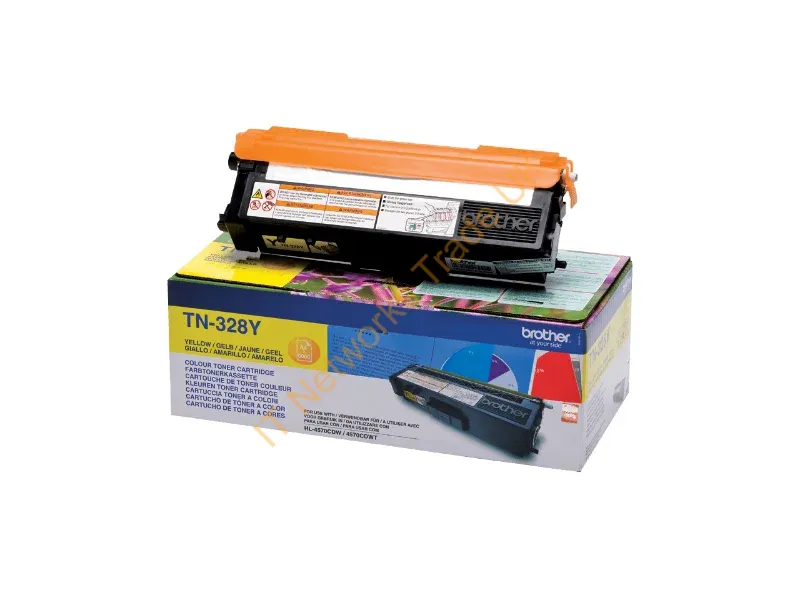 Brother TN-328Y Toner yellow, 6K pages Accessory