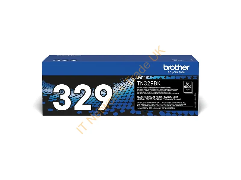 Brother TN-329BK Toner black, 6K pages Accessory