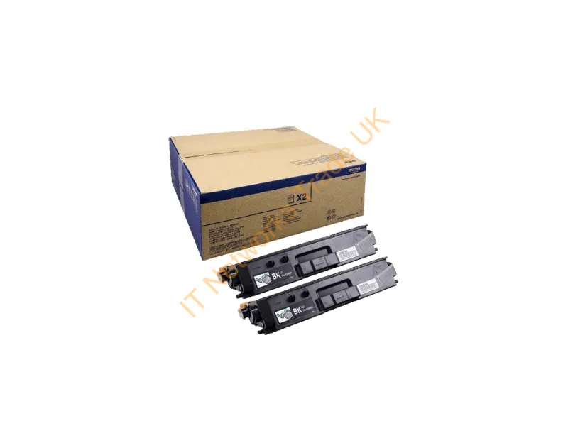 TN329BKTWIN - Brother TN-329BKTWIN Toner-kit black extra High-Capacity twin pack, 2x6K pages ISO/IEC 19798 Pack=2 for Brother DCP-L 8450