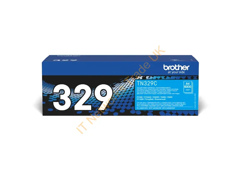 Brother TN-329C Toner cyan, 6K pages Accessory