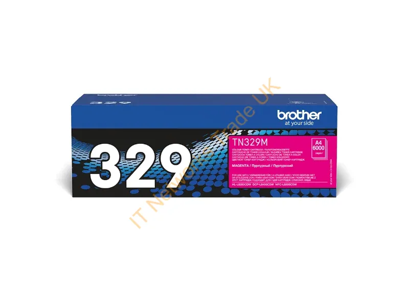 Brother TN-329M Toner magenta, 6K pages Accessory