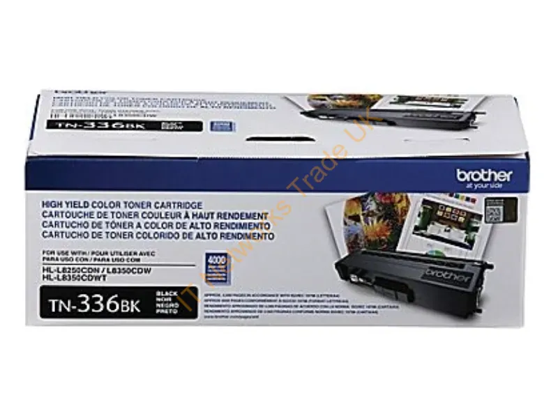 TN336BK - Brother Tn-336Bk Toner Cartridge 1 Pc(S) Original Black