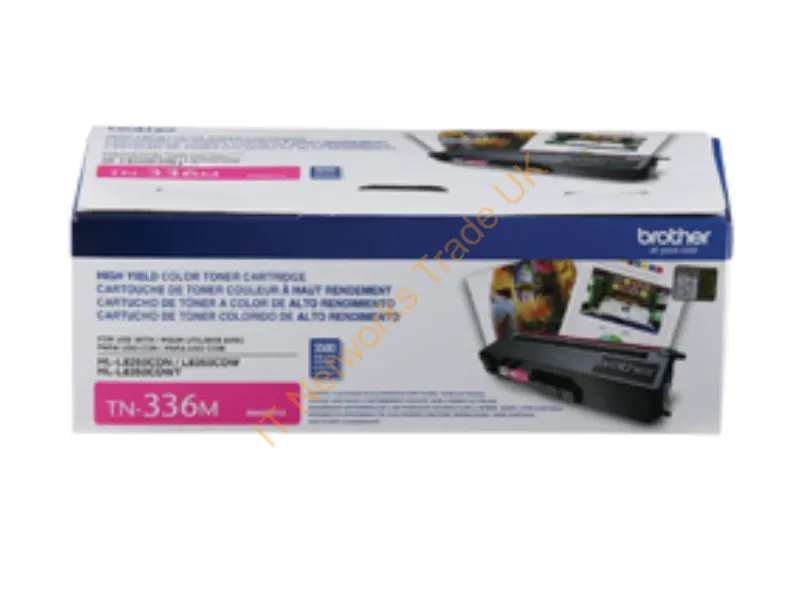 TN336M - Brother Tn-336M Toner Cartridge 1 Pc(S) Original Magenta