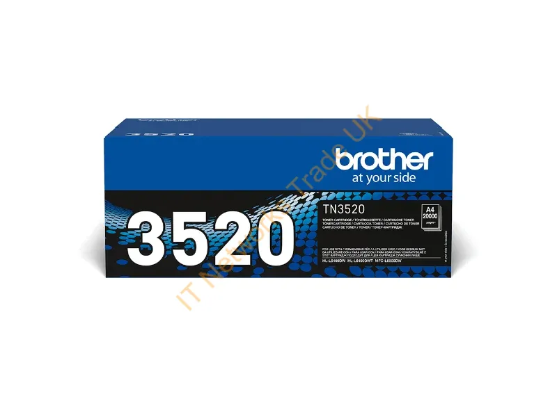 Brother TN-3520 Toner black, 20K pages Accessory
