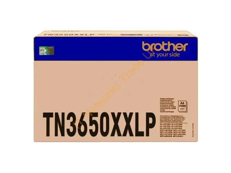 TN3650XXLP - Brother TN-3650XXLP Toner-kit high-capacity Project, 11K pages ISO/IEC 19752 for Brother HL-L 5200/6410/MFC-L 6710