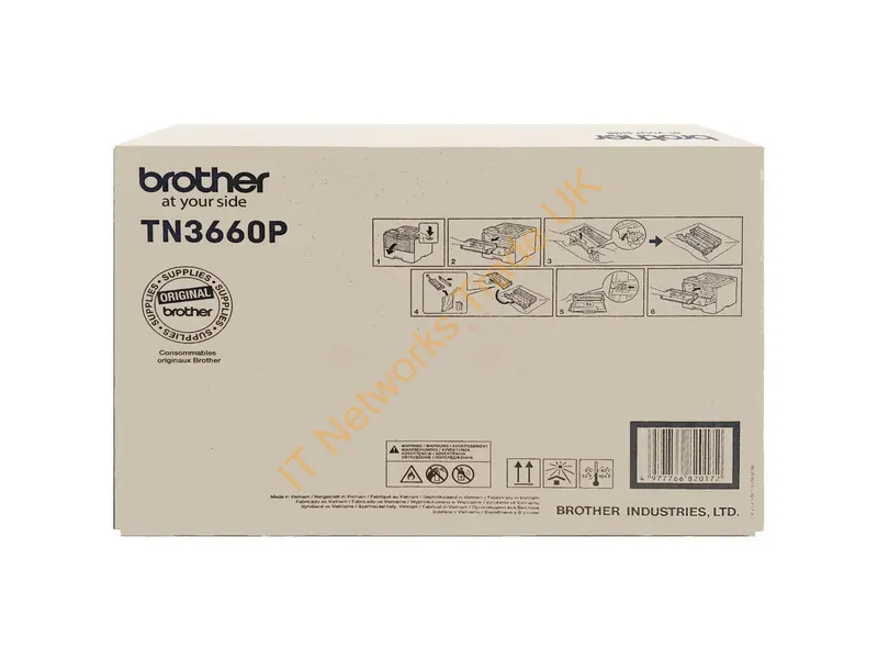 TN3660P - Brother TN-3660P Toner-kit extra High-Capacity Project, 18K pages ISO/IEC 19752 for Brother HL-L 6410/MFC-L 6710