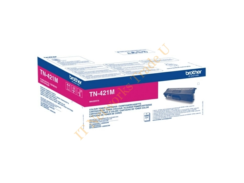 Brother TN-421M Toner magenta, 1.8K pages Accessory