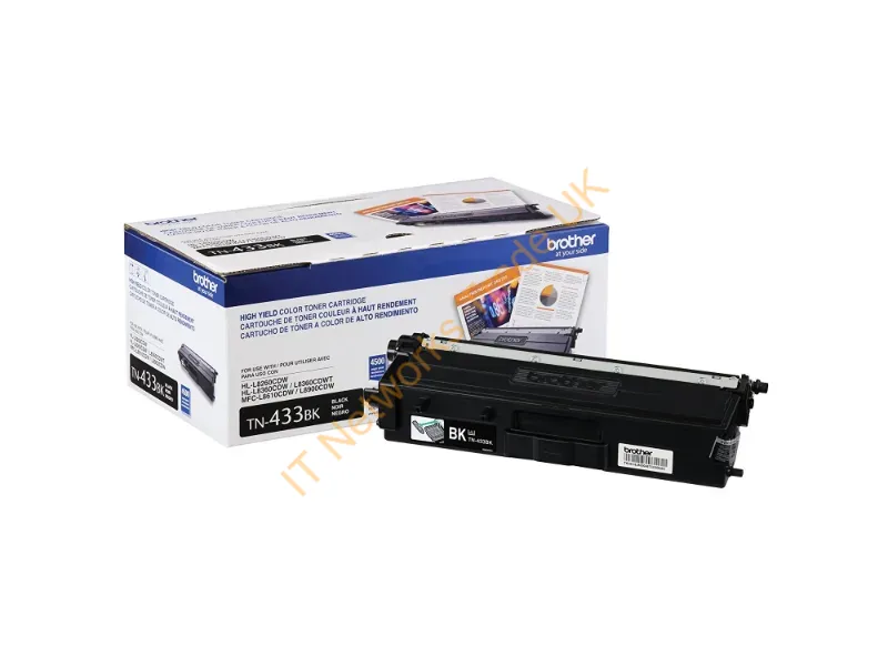 TN433BK - Brother Tn-433Bk Toner Cartridge 1 Pc(S) Original Black