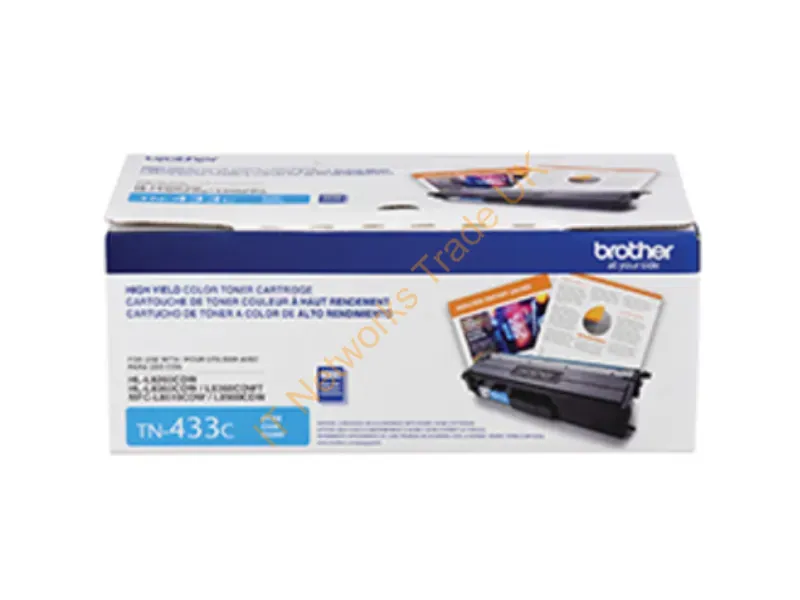 TN433C - Brother Tn-433C Toner Cartridge 1 Pc(S) Original Cyan