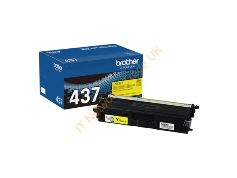 TN437Y - Brother Tn-437Y Toner Cartridge 1 Pc(S) Original Yellow