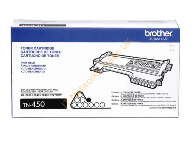 TN450 - Brother Tn-450 Toner Cartridge 1 Pc(S) Original Black