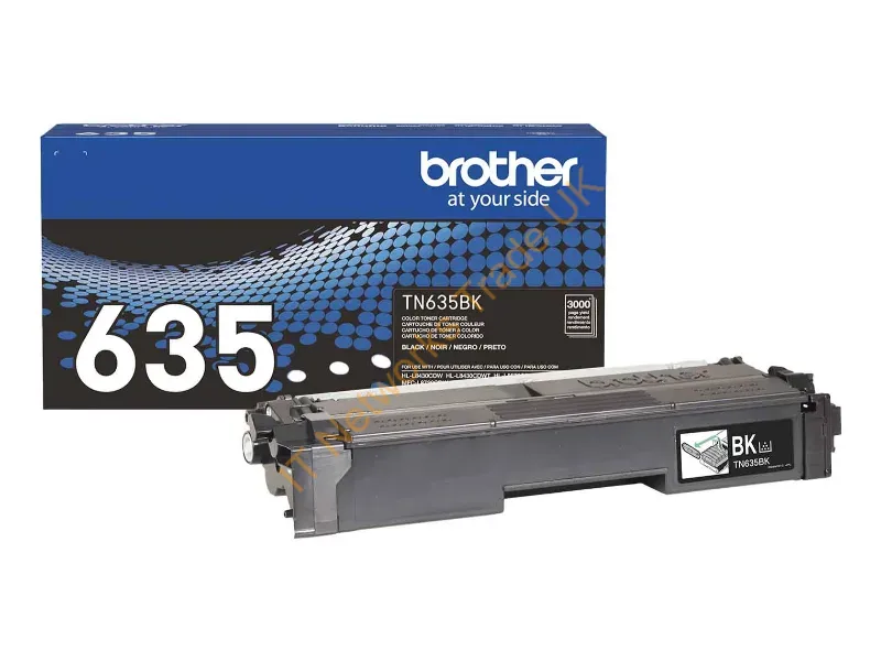 TN635BK - Brother Tn-635Bk Toner Cartridge 1 Pc(S) Original Black