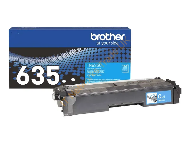 TN635C - Brother Tn-635C Toner Cartridge 1 Pc(S) Original Cyan