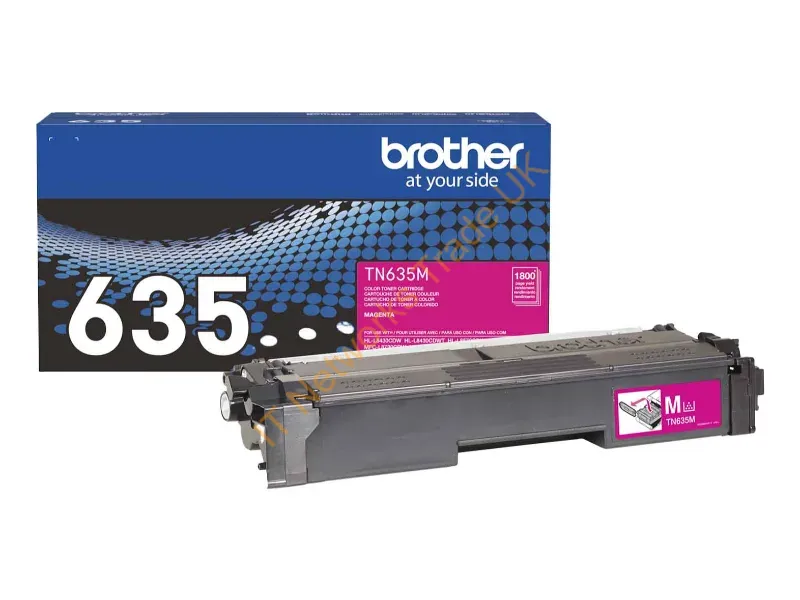 TN635M - Brother Tn-635M Toner Cartridge 1 Pc(S) Original Magenta