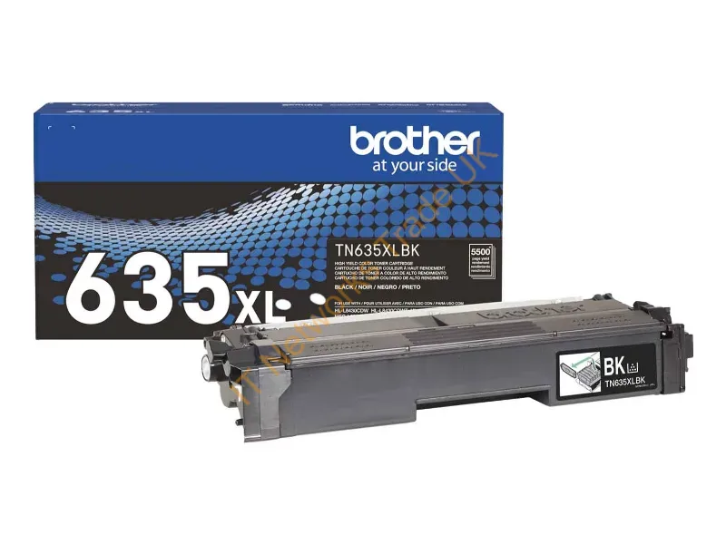 TN635XLBK - Brother Tn-635Xlbk Toner Cartridge 1 Pc(S) Original Black