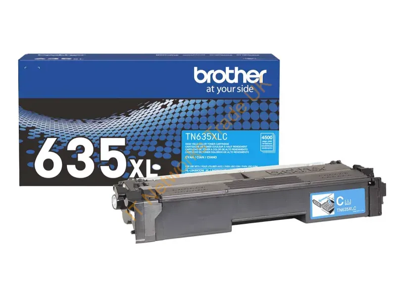 TN635XLC - Brother Tn-635Xlc Toner Cartridge 1 Pc(S) Original Cyan