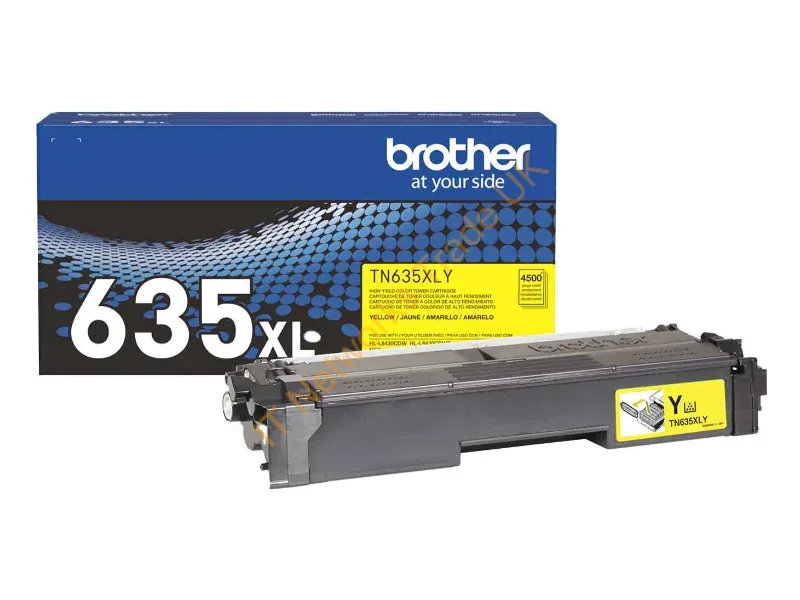 TN635XLY - Brother Tn-635Xly Toner Cartridge 1 Pc(S) Original Yellow