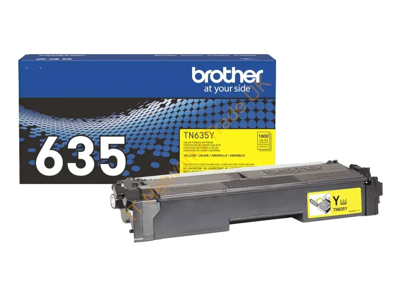 TN635Y - Brother Tn-635Y Toner Cartridge 1 Pc(S) Original Yellow