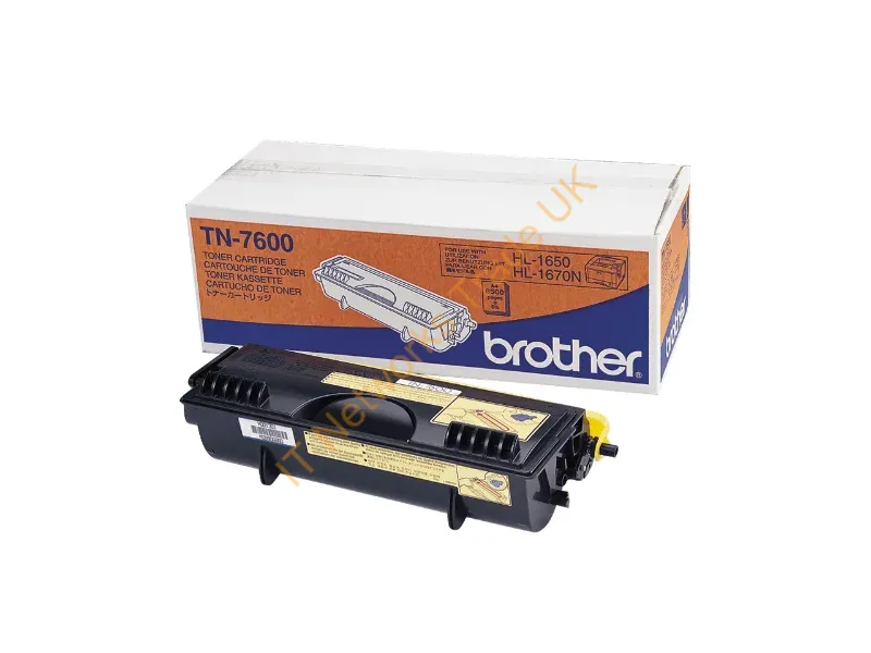 Brother TN-7600 Toner black, 6.5K pages @ 5% coverage Accessory