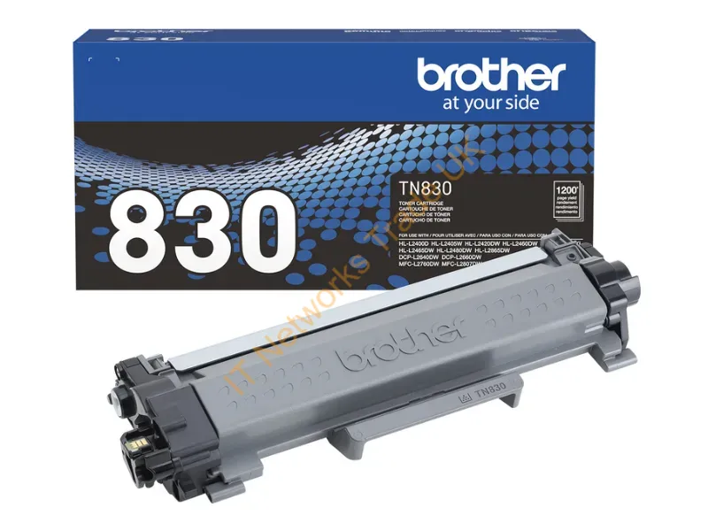 TN830 - Brother Tn-830 Toner Cartridge 1 Pc(S) Original Black