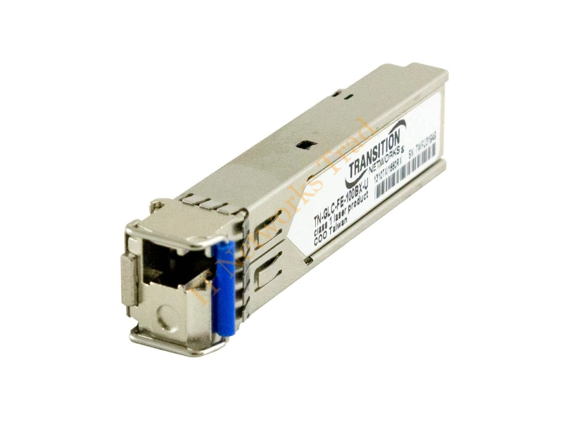 TNGLCBXD20 Transition 1Gbps 1000Base-BX Single-mode Fiber 20m 1490/1310NM LC Connector SFP Transceiver Module