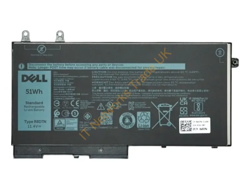TNT6H - Dell Dell 3-Cell 51 Wh Lithium-Ion