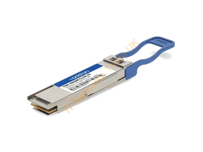 TOM-100GMR-Q-LR4-AO - Addon Networks Tom-100Gmr-Q-Lr4-Ao Network Transceiver Module Fiber Optic 100000 Mbit/S Qsfp28