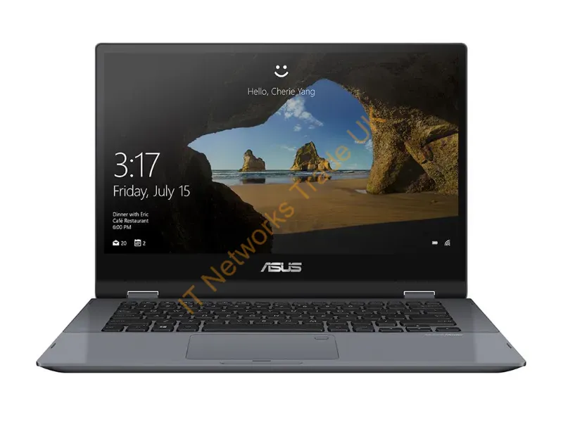 TP412UA-DB71T - Asus Vivobook Flip Tp412Ua-Db71T Laptop Intel Core I7 I7-8550U Hybrid (2-In-1) 14" Touchscreen Full Hd 8 Gb Lpddr4-Sdram 256 Gb Ssd Wi-Fi 4 (802.11N) Windows 10 Home Gray