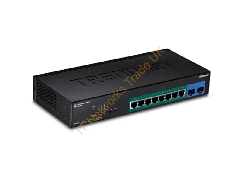 TPE-082WS - Trendnet TPE-082WS Gigabit Ethernet (10/100/1000) Power over Ethernet (PoE) 1U Black network switch