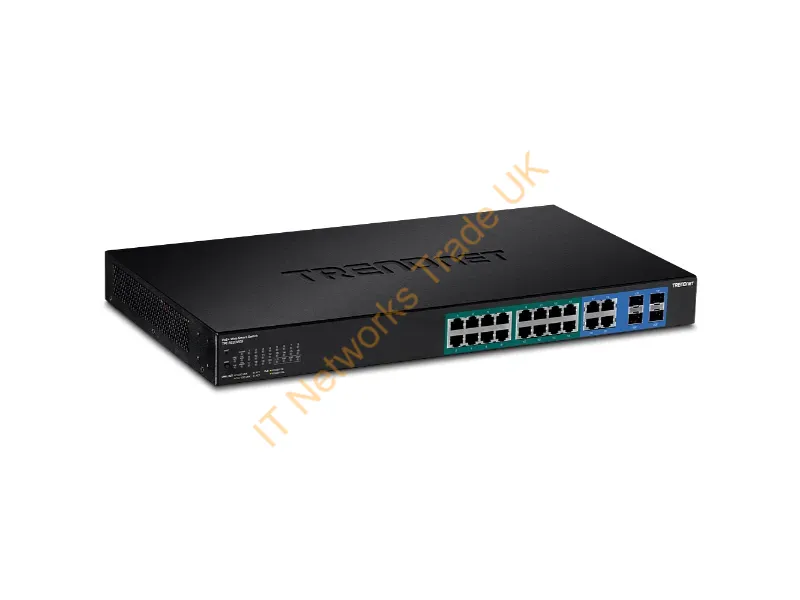 TPE-1620WSF - Trendnet Tpe-1620Wsf Network Switch Managed L2/L3 Gigabit Ethernet (10/100/1000) Power Over Ethernet (Poe) 1U Black