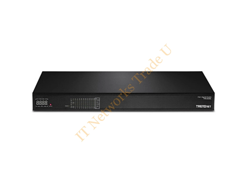TPE-3026L - Trendnet TPE-3026L Gigabit Ethernet (10/100/1000) Power over Ethernet (PoE) 1U Black network switch
