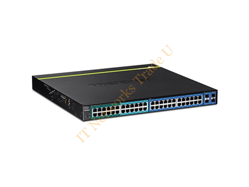 TPE-4840WS - Trendnet TPE-4840WS Managed network switch Gigabit Ethernet (10/100/1000) Power over Ethernet (PoE) 1U Black network switch