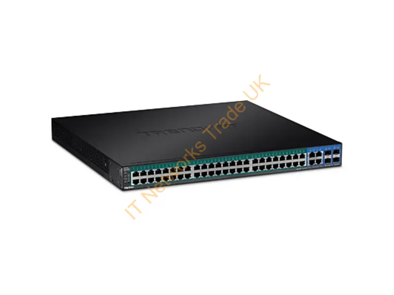TPE-5240WS - Trendnet TPE-5240WS Gigabit Ethernet (10/100/1000) Power over Ethernet (PoE) 1U Black network switch
