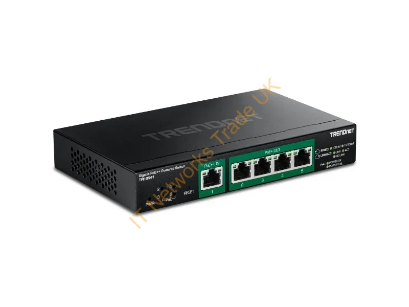 TPE-B541 - Trendnet Tpe-B541 Network Switch Managed Gigabit Ethernet (10/100/1000) Power Over Ethernet (Poe) Black