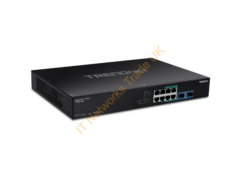 TPE-BG102G - Trendnet Tpe-Bg102G Network Switch Unmanaged Gigabit Ethernet (10/100/1000) Power Over Ethernet (Poe) 1U Black