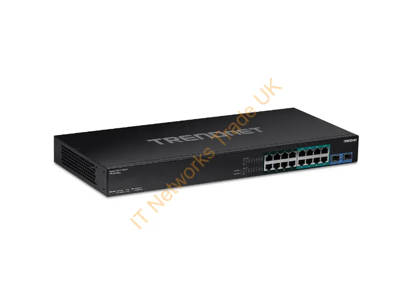 TPE-BG182G - Trendnet Tpe-Bg182G Network Switch Unmanaged Gigabit Ethernet (10/100/1000) Power Over Ethernet (Poe) 1U Black
