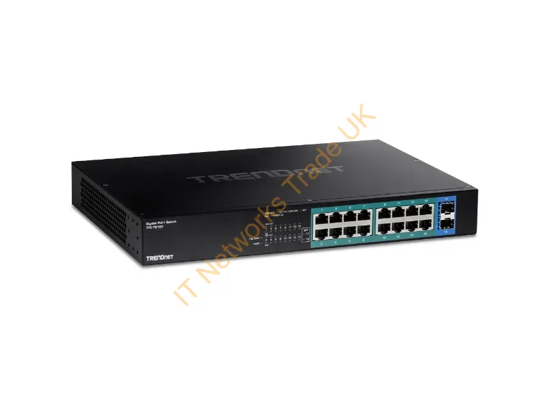 TPE-TG182 - Trendnet Tpe-Tg182 Network Switch Gigabit Ethernet (10/100/1000) Power Over Ethernet (Poe) 1U Black