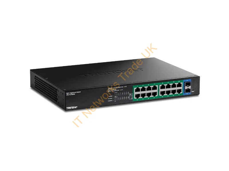 TPE-TG182ES - Trendnet Tpe-Tg182Es Network Switch Managed Gigabit Ethernet (10/100/1000) Power Over Ethernet (Poe) Black