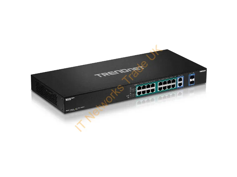 TPE-TG182F - Trendnet Tpe-Tg182F V1.0R Unmanaged Gigabit Ethernet (10/100/1000) Power Over Ethernet (Poe) 1U Black