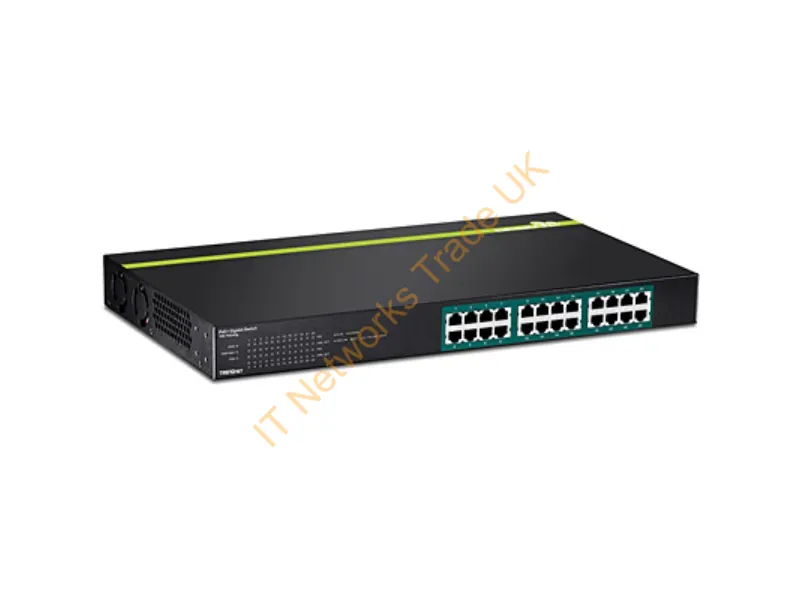 TPE-TG240G - Trendnet TPE-TG240G Unmanaged network switch L2 Gigabit Ethernet (10/100/1000) Power over Ethernet (PoE) Black network switch