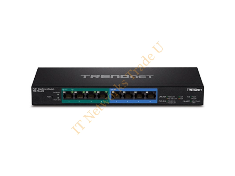 TPE-TG44ES - Trendnet TPE-TG44ES Gigabit Ethernet (10/100/1000) Power over Ethernet (PoE) Black network switch