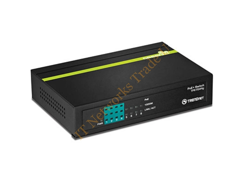 TPE-TG44g - Trendnet TPE-TG44G Power over Ethernet (PoE) Black network switch