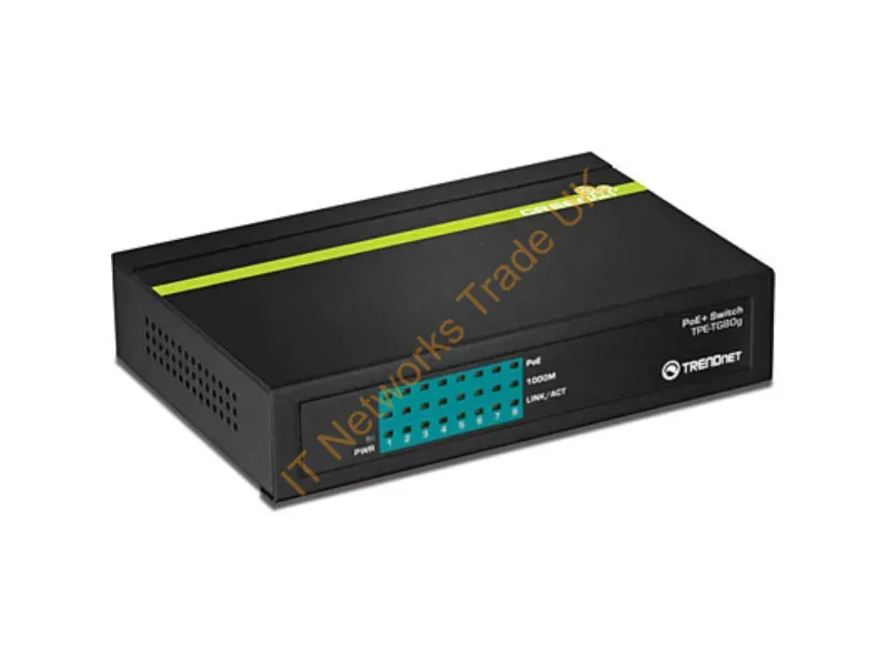 TPE-TG80G - Trendnet TPE-TG80G Power over Ethernet (PoE) Black network switch