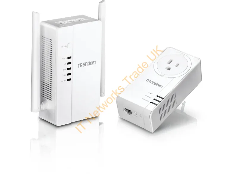 TPL-430APK - Trendnet Tpl-430Apk Powerline Network Adapter Ethernet Lan Wi-Fi White