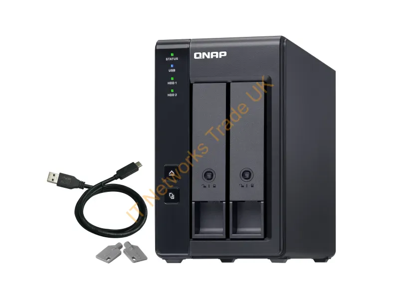 TR-002-US - Qnap Tr-002 Storage Drive Enclosure Hdd/Ssd Enclosure Black 2.5/3.5"