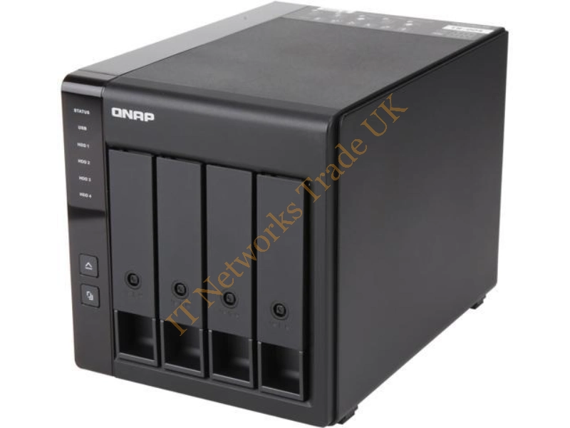 TR-004-US QNAP TR-004-US SATA2 4-Bay Tower RAID Expansion Enclosure for both NAS Server and Computers