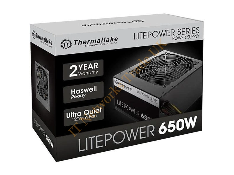 TR-600CUS Thermaltake TR-600 TR2 600W ATX12V v2.3 Power Supply(Core i7 & Core i5 Ready)